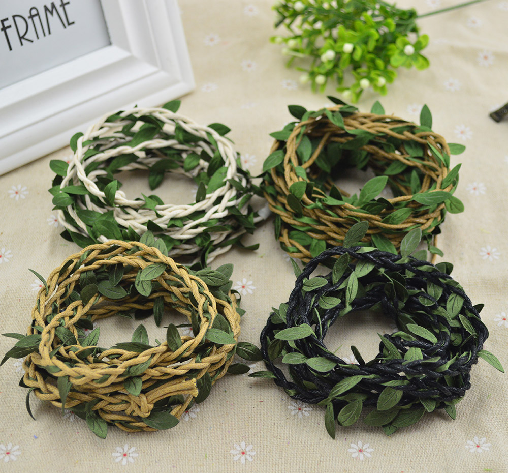 Florist Wreath Supply - 100cm/lot Sztuczne kwiaty winorośli do wystroju