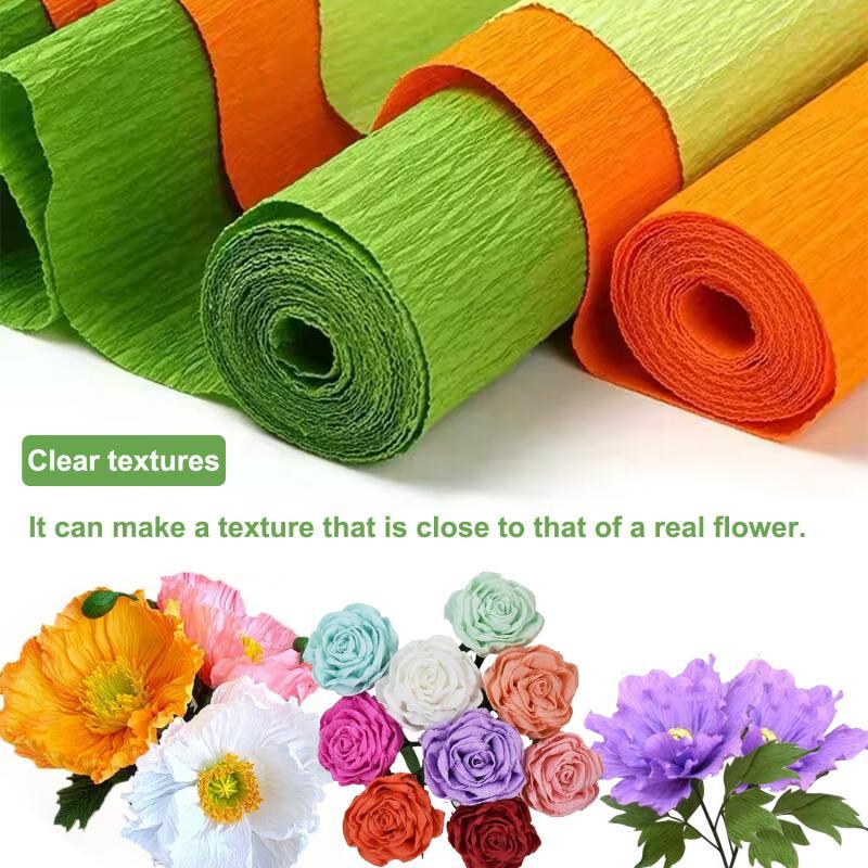 Rolka kolorowego papieru krepo – Flower Wrap Kraft recenzja i cena