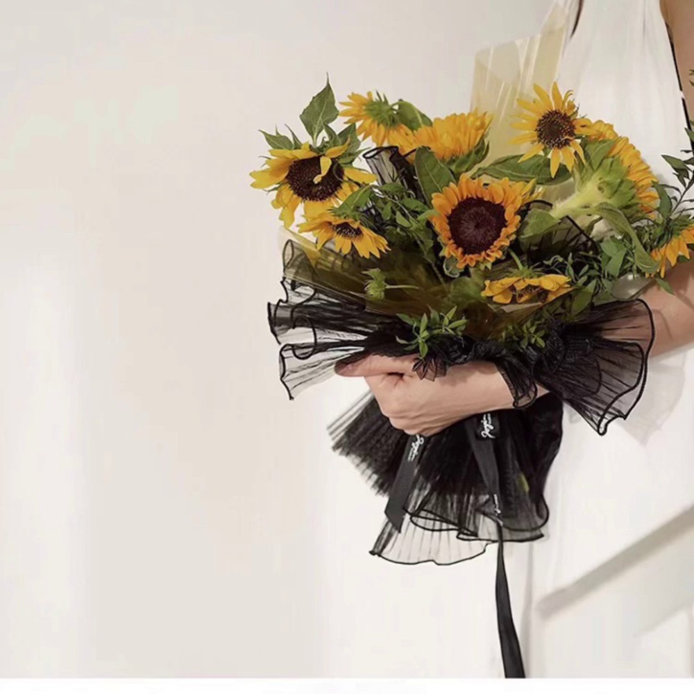 Perłowa koronka Kwiatowa tkani – Flower Wrap Kraft recenzja i cena