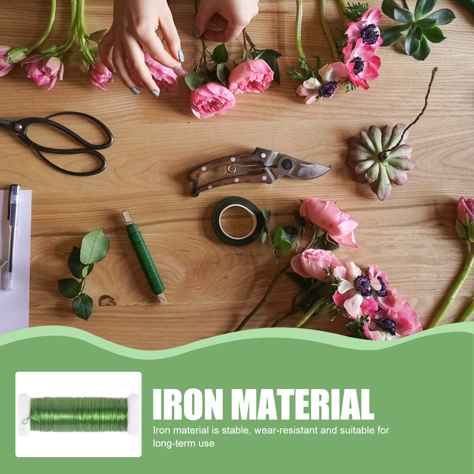 2 rolki wielofunkcyjnego drutu – Florist Wreath Supply recenzja i cena