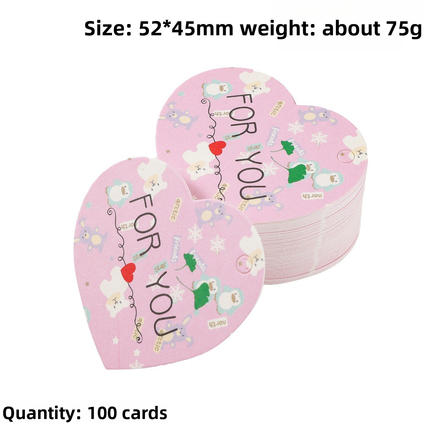 100 szt. Etykietki z podziękow – Flower Supply recenzja i cena